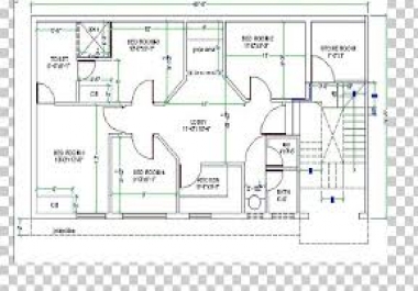 I will make AutoCAD DRAWINGS,  FLOOR PLANS and ELEVATIONS