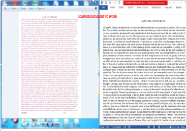 I will transcribe text from PDF,  Scanned and images files to word & excel editable files.
