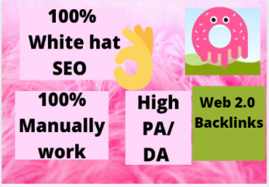 Web2.0 Dofollow Backlinks way to achieve High Ranking