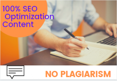 Create a unique SEO Content Writing for High Ranking Website