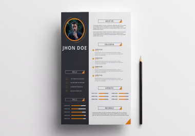I will perform a professional resume and CV design or edit