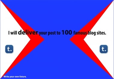 I will get your blog link to be re-blogged in trust worthy sites