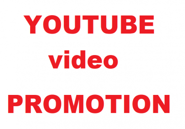 Top youtube Video promotion with world wide user