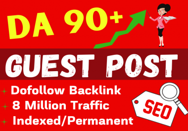 Publish Guest Post on DA 90 High Authority Website SEO Backlink