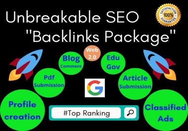 Premium 2022 SEO backlinks package for skyrocket your google ranking