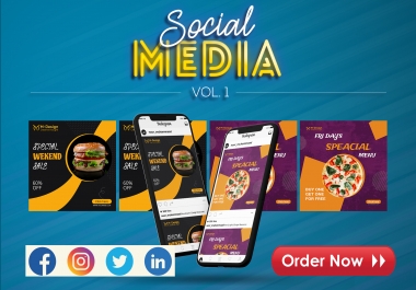 I will design social media ads banner design