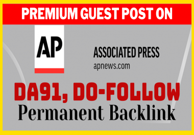 Do permanent guest post on apnews. com press release da 92