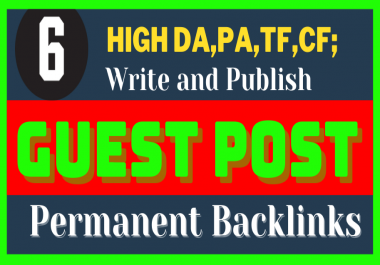 I'll do 6 H.Q. DA, PA permanent do-follow Backlinks on reddit, medium, behance, linkedin,  etc