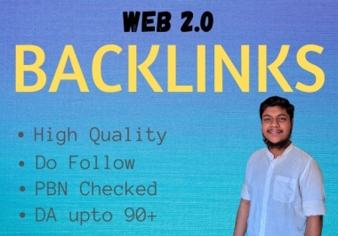 I Will Build 20 High Quality Web 2.0 Do Follow Backlinks