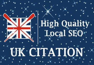 I Will Create 30 Top UK Local Citations Manually