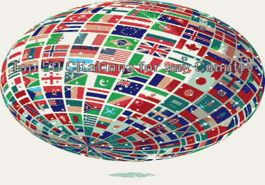 50 Top Citations for USA/UK/Australia/New Zealand/India/UAE/Spain/Germany/Ireland/Singapore/Canada