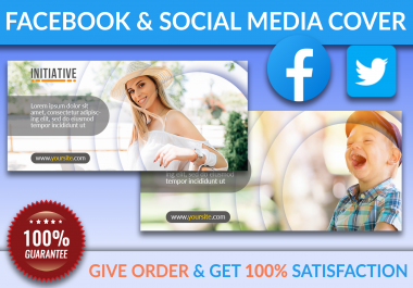 I will design your facebook cover and social media banner