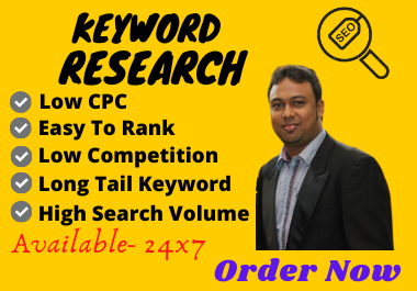 I will do SEO research for your product or website