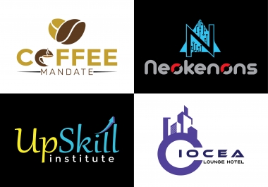 professional,  creative and minimalist logo for you.