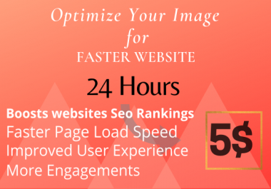 I will retouch reduce optimize your image for online shop