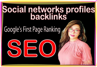 4000 PR7-9 social networks profiles Backlinks