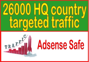 Do 26000 any country targeted HQ traffic to your website Link