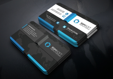 I will design professional business card or modern business card