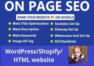 I will do optimize SEO that will generate traffic on your website