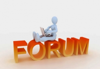 I will provide 10 high quality forum posts