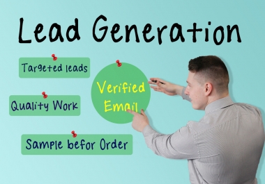 B2B Lead Generation with 100 verified Email