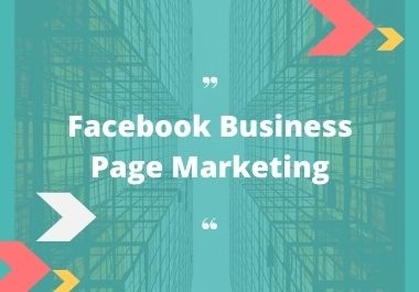 I will provide Facebook marketing service & manage your page