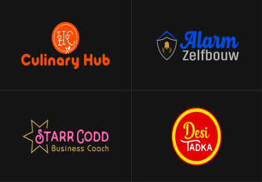 I will do modern minimalist unique and trendy business logo