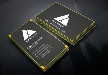 I will do professional corporate business card Design