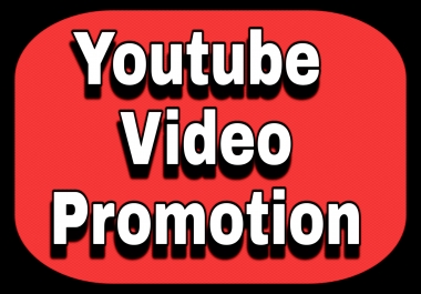 High Quality Service for Youtube Video Promotion