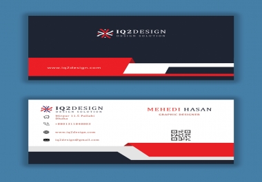 I will design print ready business card