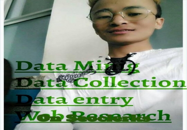 i will do data entry and internet research