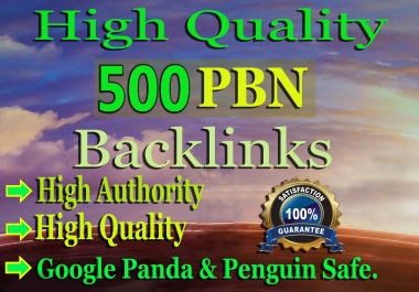 I will 500 Web2.0 PBN Backlinks to Boost your Website