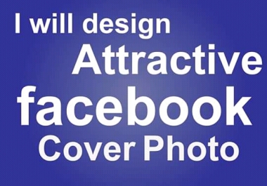 I will design facebook cover photo