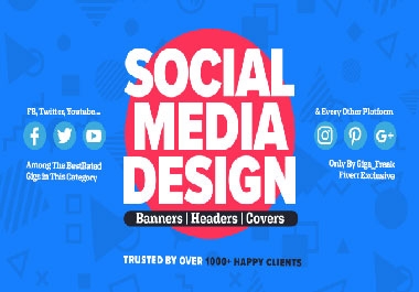 I will design social media banner only Facebook