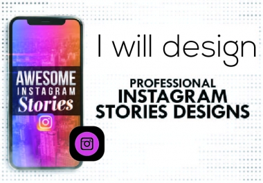 I will design eye catching Instagram story