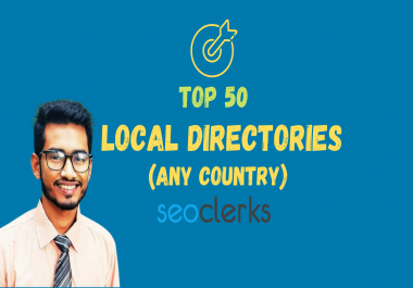 Get The Top 50 Local Directories Any Country