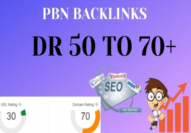 I will increase ahrefs domain rating DR 60 with seo backlinks
