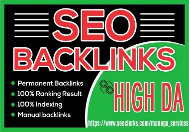 Build Up 200 High Authority Dofollow Contextual Backlinks Off Page SEO White Hat Manual