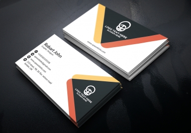 I will design modern,  minimalist and premium looking business cards