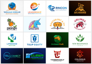 3-4 Concepts MODERN and ATTRACTIVE Logo Designs in 24hrs
