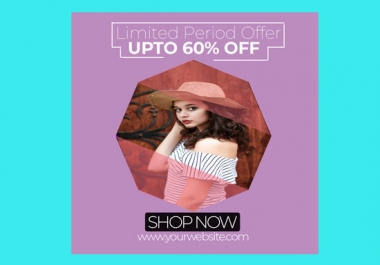 I will create attractive social media post