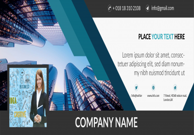 I will design a professional facebook cover for you