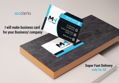 I will design wonderful professional business card