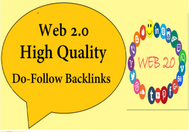 I will generate web 2 backlinks for your site