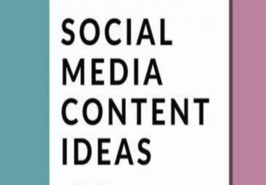 I will design new social media posts and contents for your business.