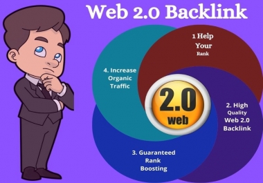 I Will Create 19+ High Authority Do-follow Web 2.0 Backlinks Help For Ranking your website