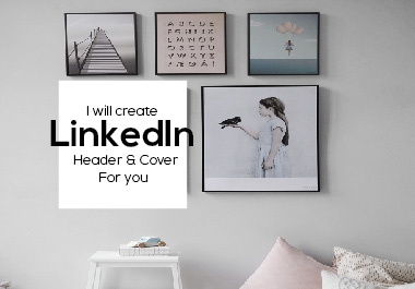 I will create LinkedIn Header & Cover design for you