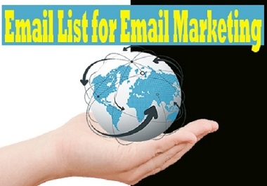 10,000 USA Niche targeted verified Email List for Email Marketing