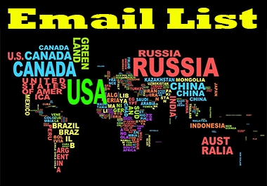2500 Niche Targeted Verified,  Clean and Active Email List for Email Campaign