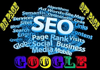 SEO service of your Website for First page ranking on Google